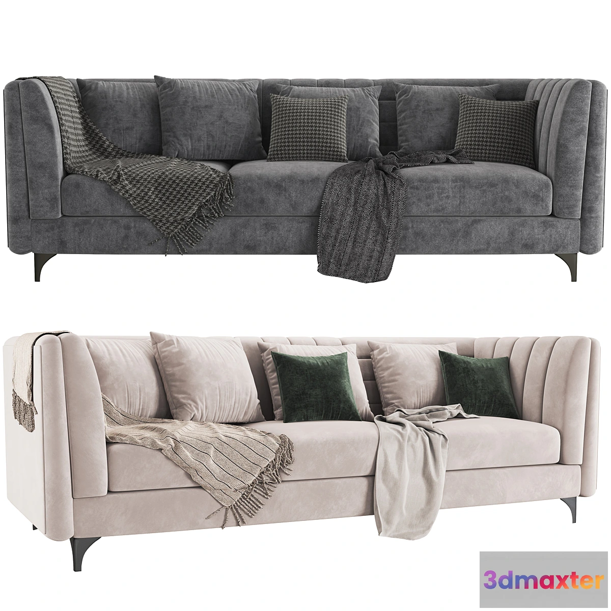 1414134 - Modway_Ingenuity_Sofa 3D Max