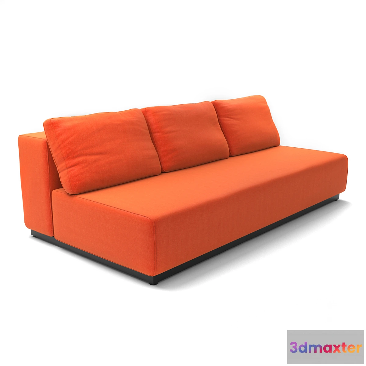 1414698 - PROFI sleeper sofa Softline Nevada 3-P 3D Max