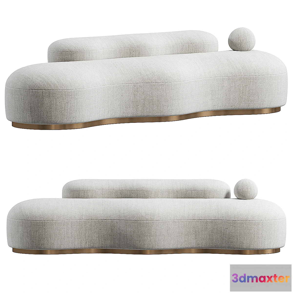 1414928 - Wavy Sofa by Melis Tatlicibasi 3D Max