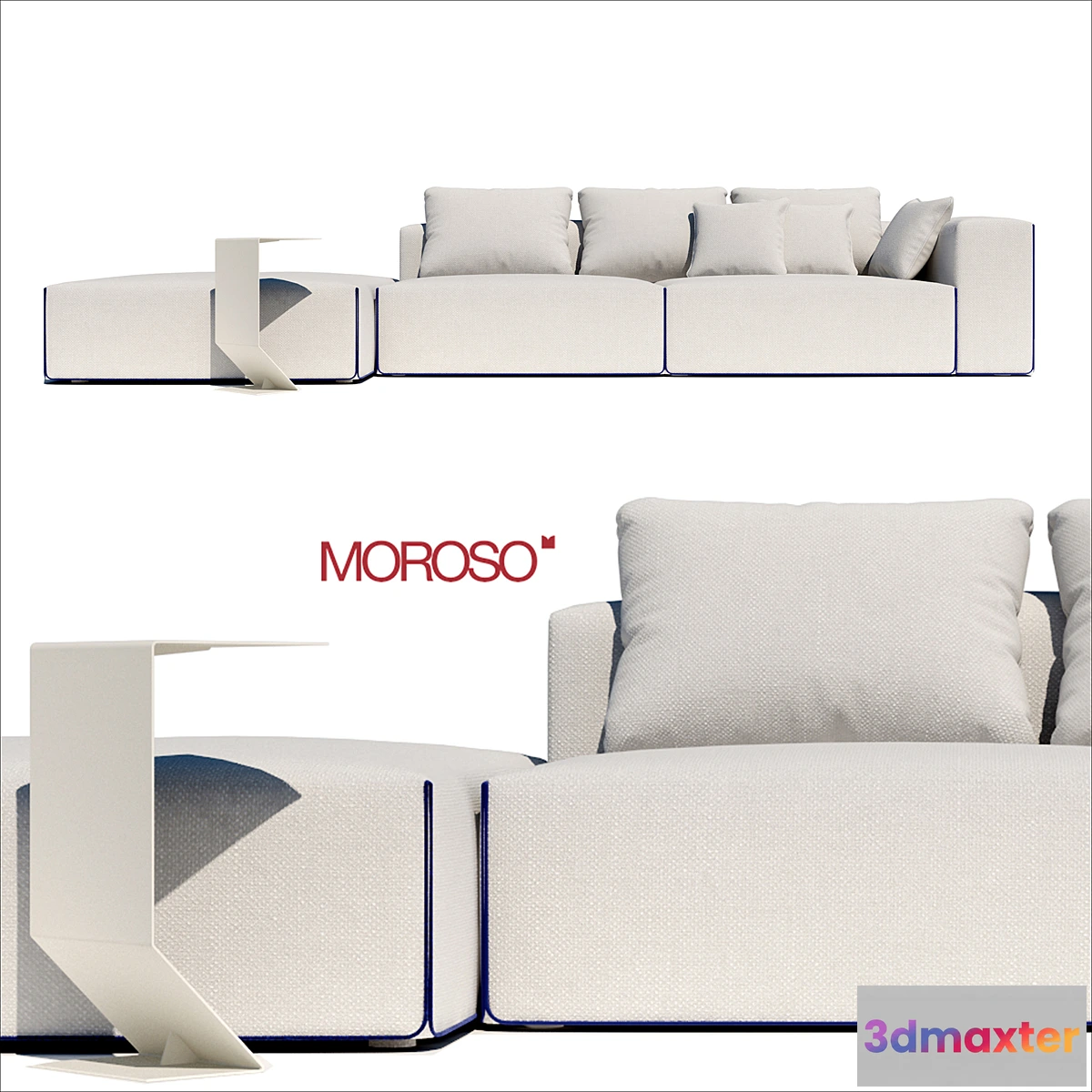 1416070 - Moroso Field sofa 3D Max