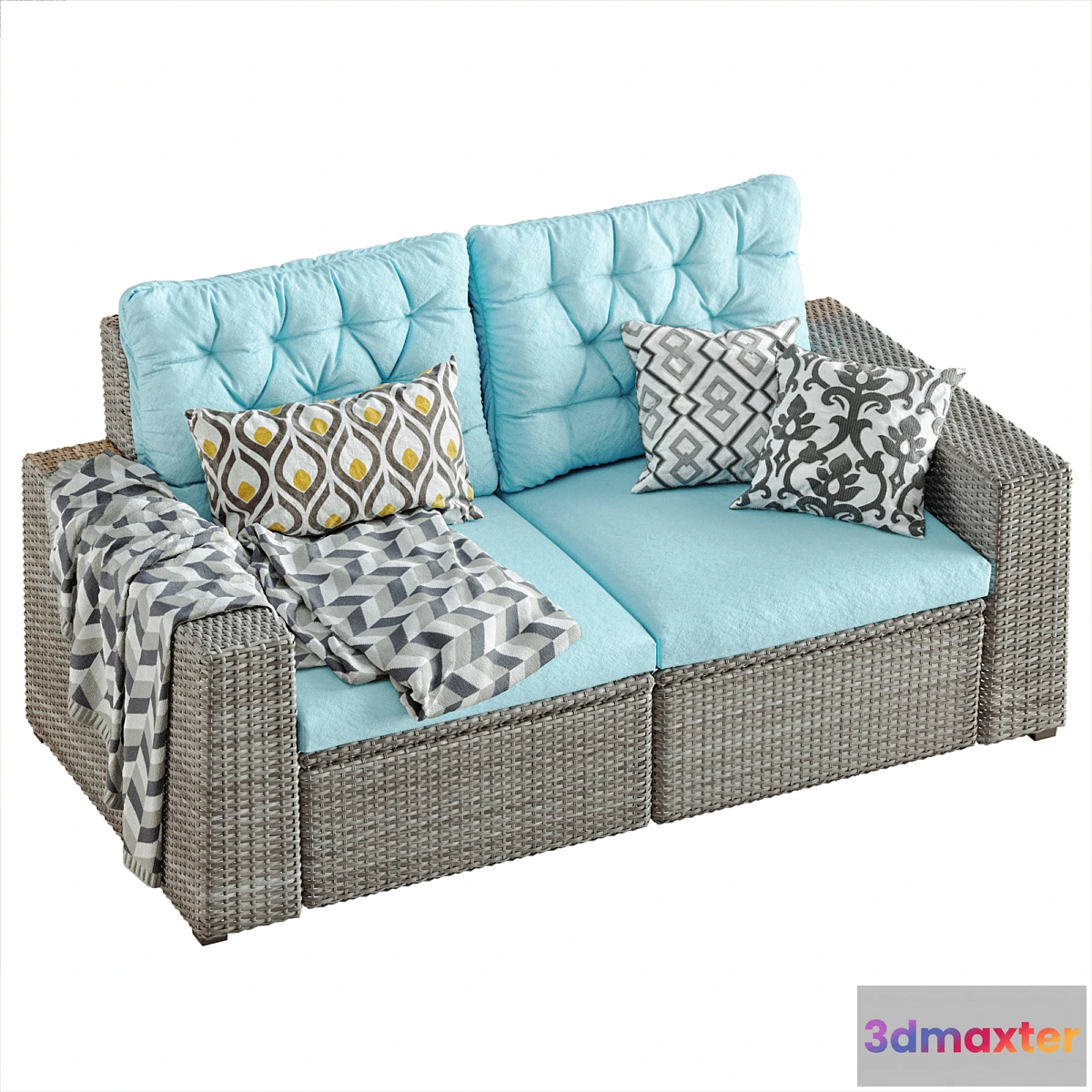 1416182 - Modular sofa IKEA Solleron 3D Max