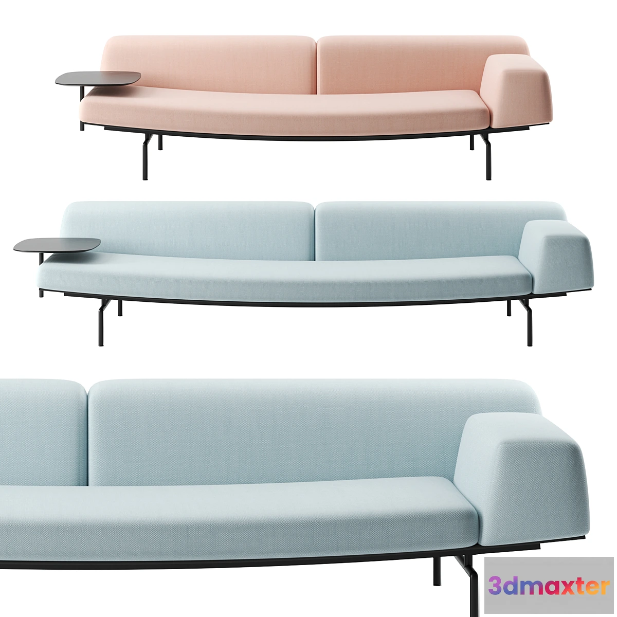 1417294 - Sumo sofa by Living Divani 3D Max