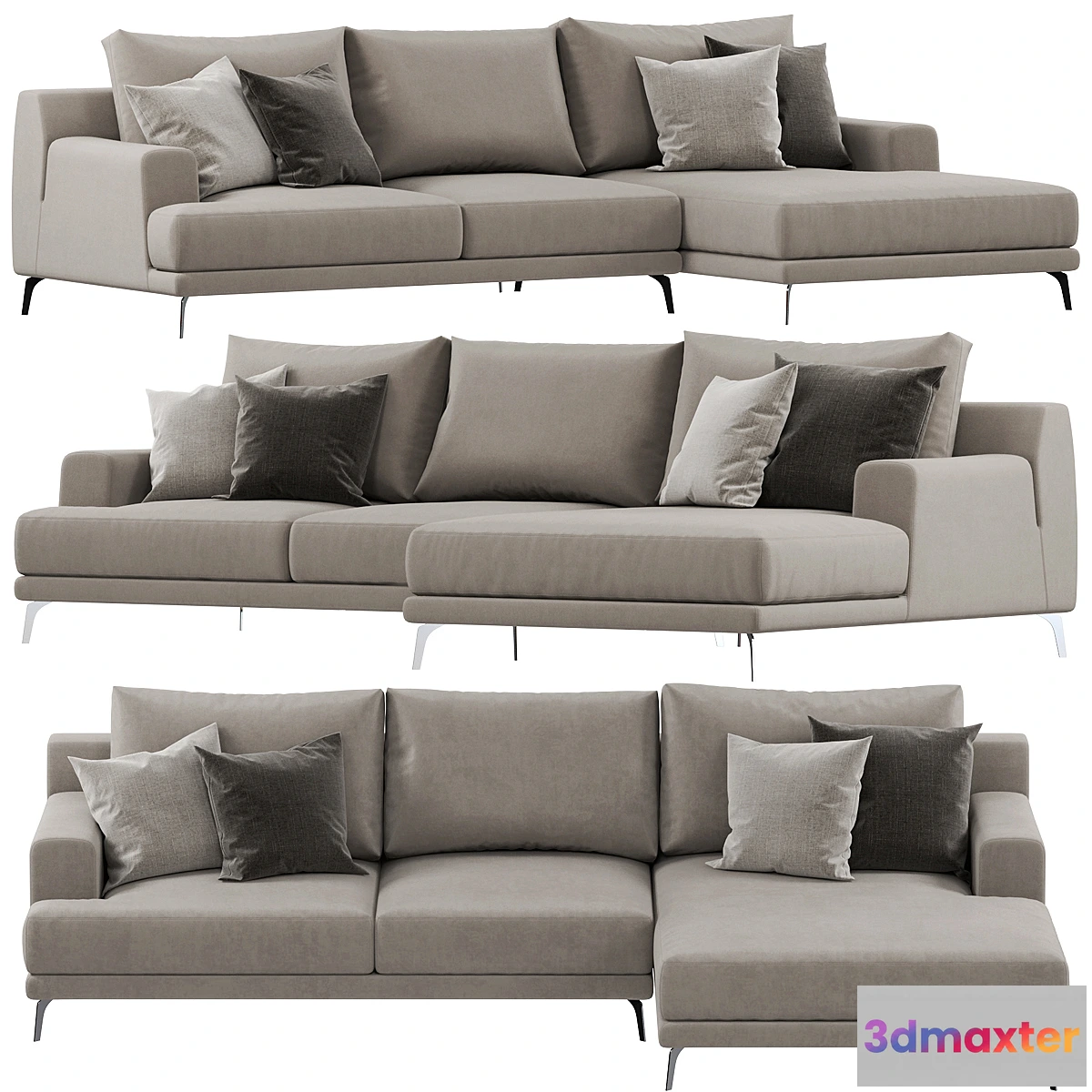 1417636 - Sofa Ditre Italia Foster 3D Max