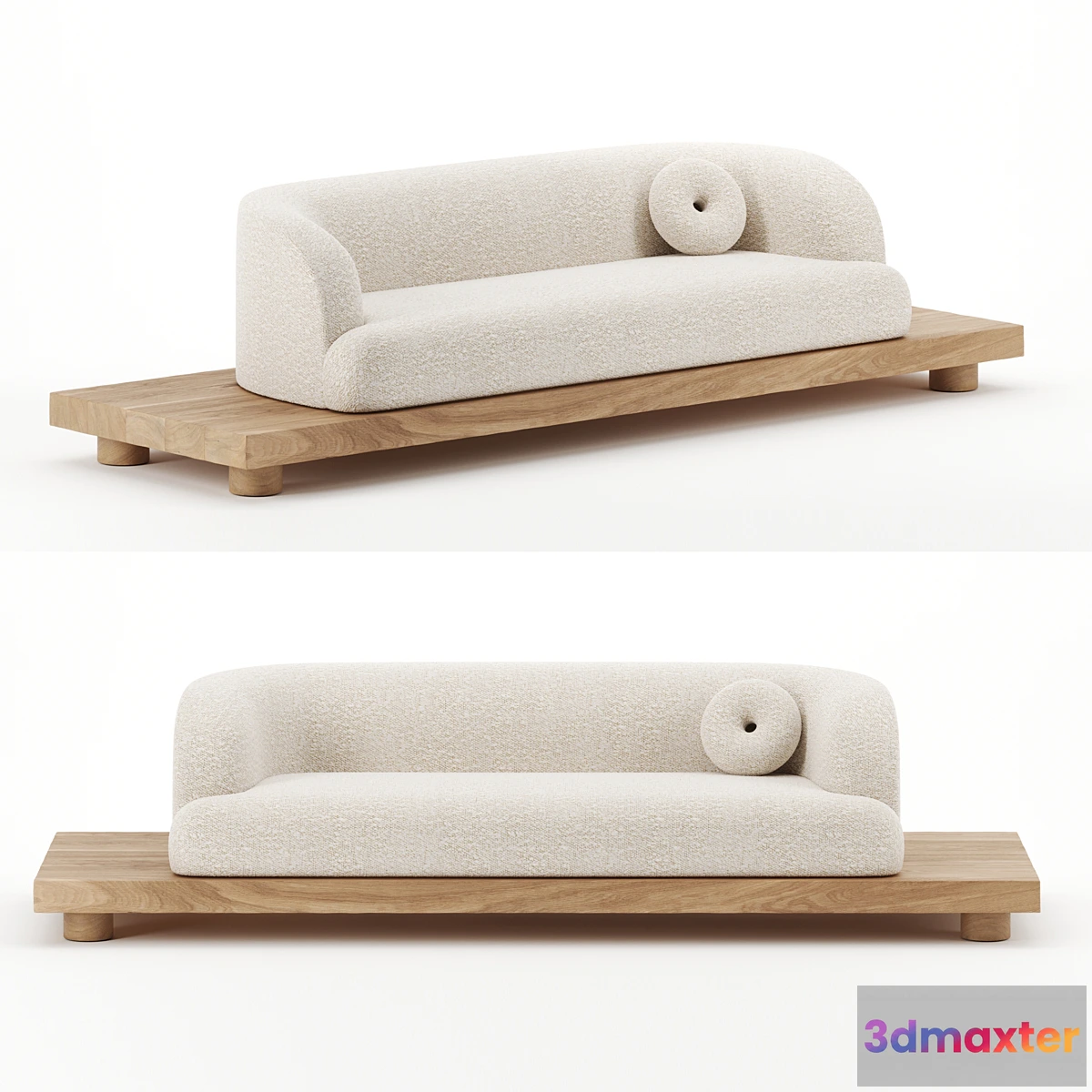 1418108 - Nomad sofa by Emmanuelle Simon 3D Max