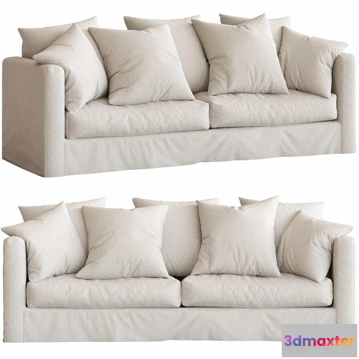 1419574 - Sketch Sloopy Sofa 3D Max