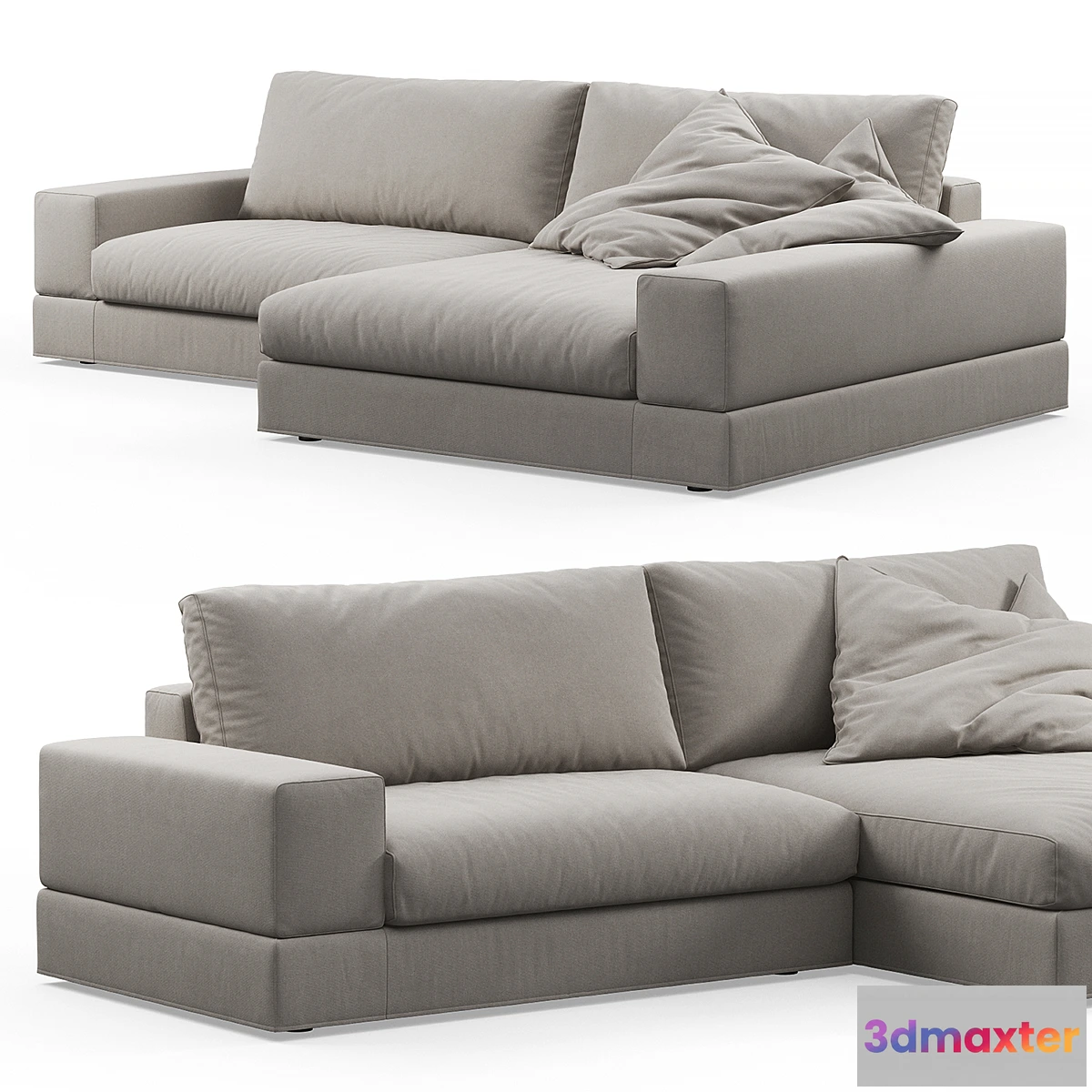 1419924 - Vision Sofa (Truman) by Doimo Salotti 3D Max
