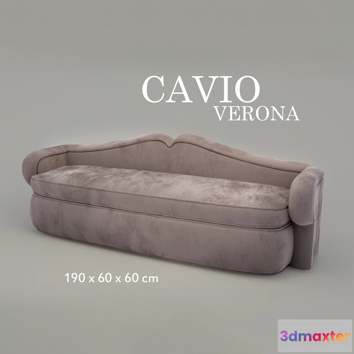 1419990 - banquette Cavio 3D Max