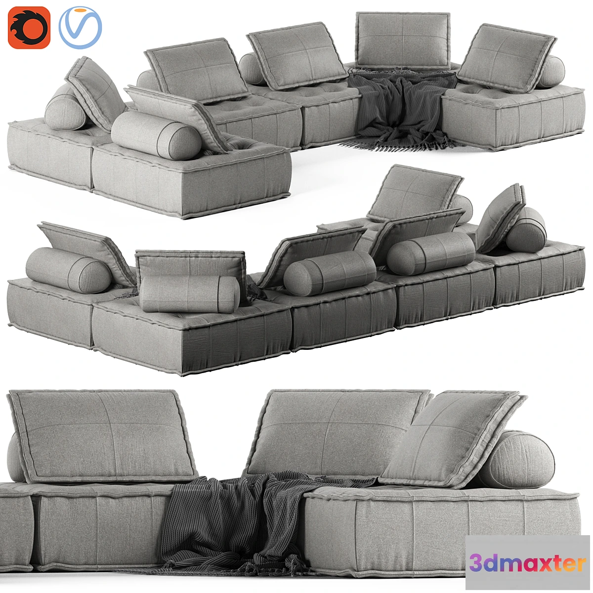 1420038 - Loftdesigne Sofa 2945 3D Max