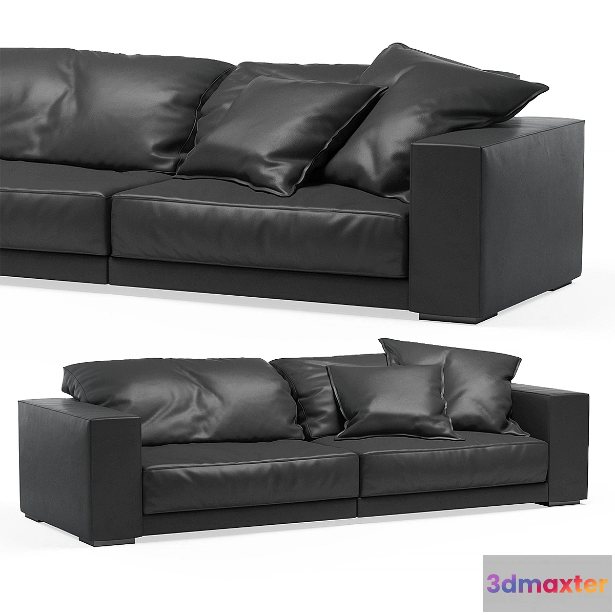 1420102 - Baxter Budapest 2-seater 3D Max