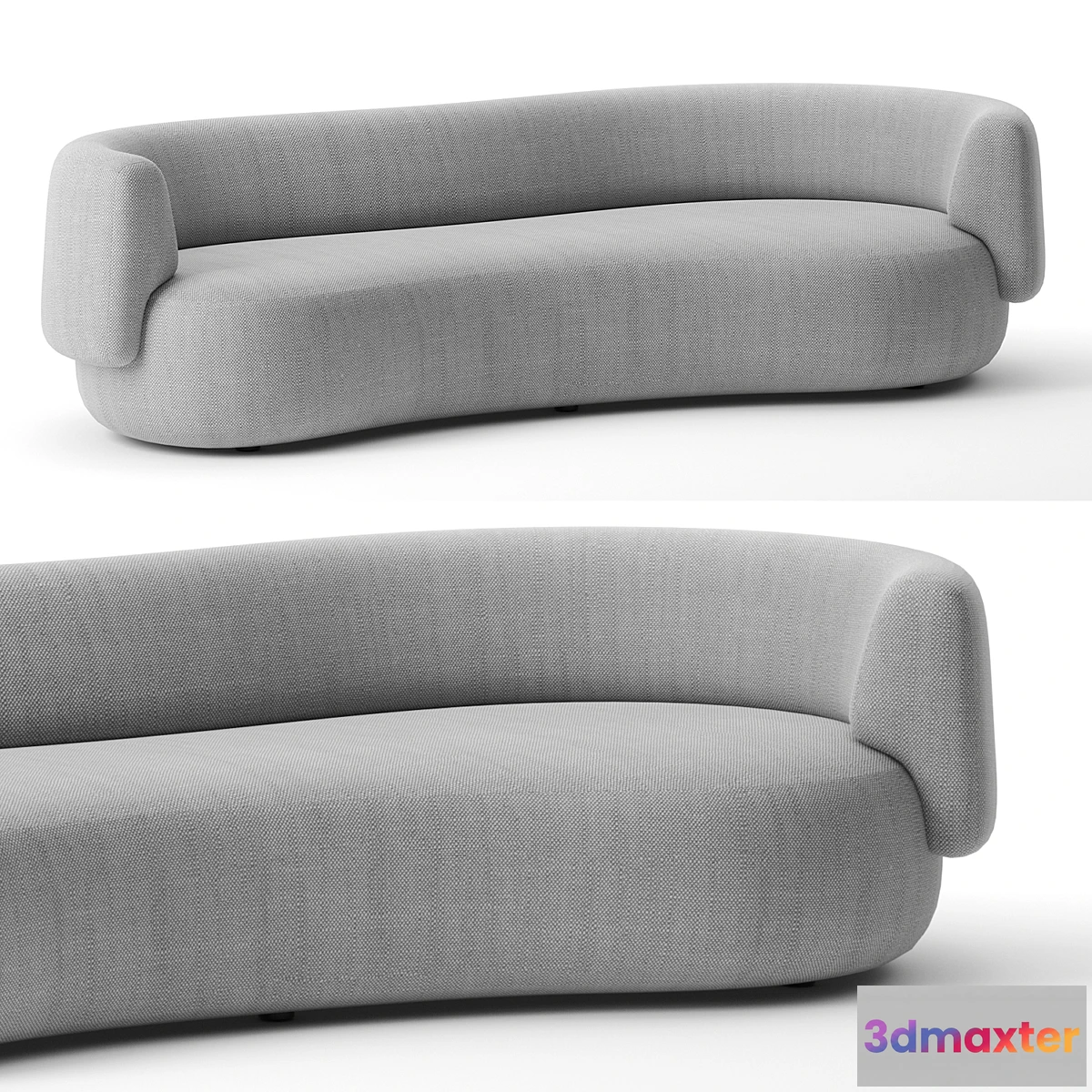 1420802 - FAO SOFA by Christophe Delcourt for Collection Particuliere 3D Max