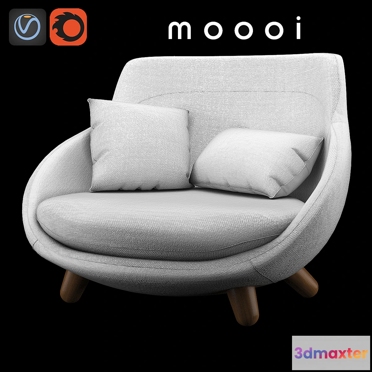 1420940 - Love Sofa High Back 3D Max