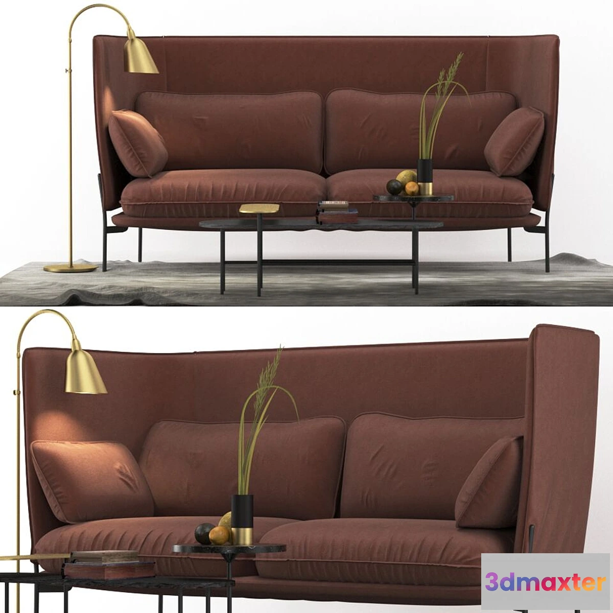 1421302 - AndTradition Cloud Sofa 3D Max