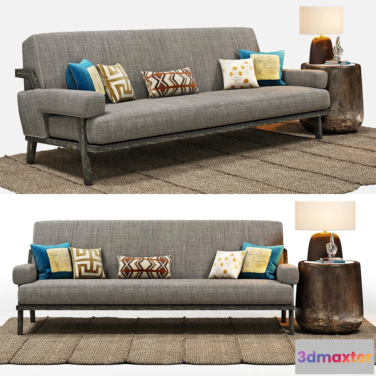 1421440 - Kimberly Denman Cigar Sofa 3D Max