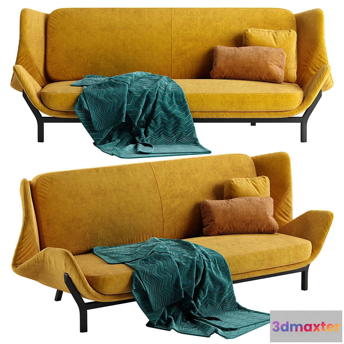 1421940 - Ligne roset clam sofa 3D Max