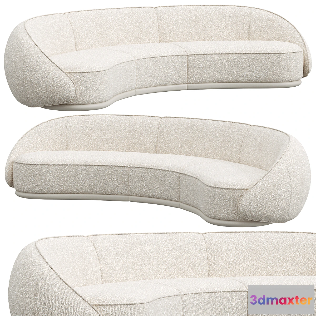 1422378 - ABBRACCI Sofa By GHIDINI1961 3D Max