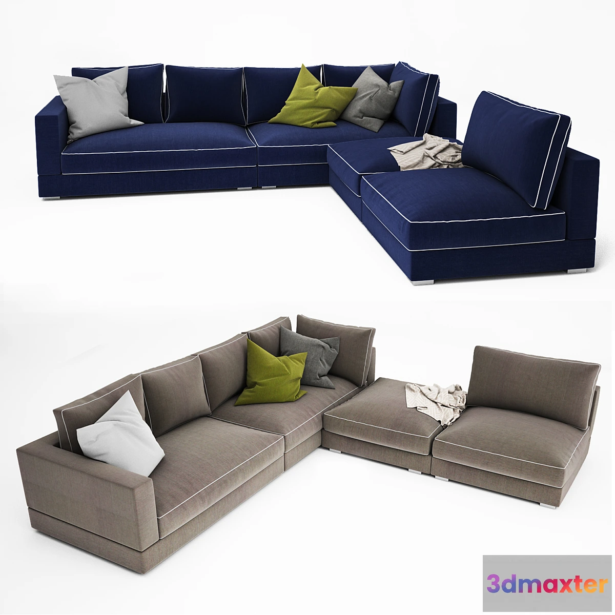1422550 - Sofa collection 06 3D Max
