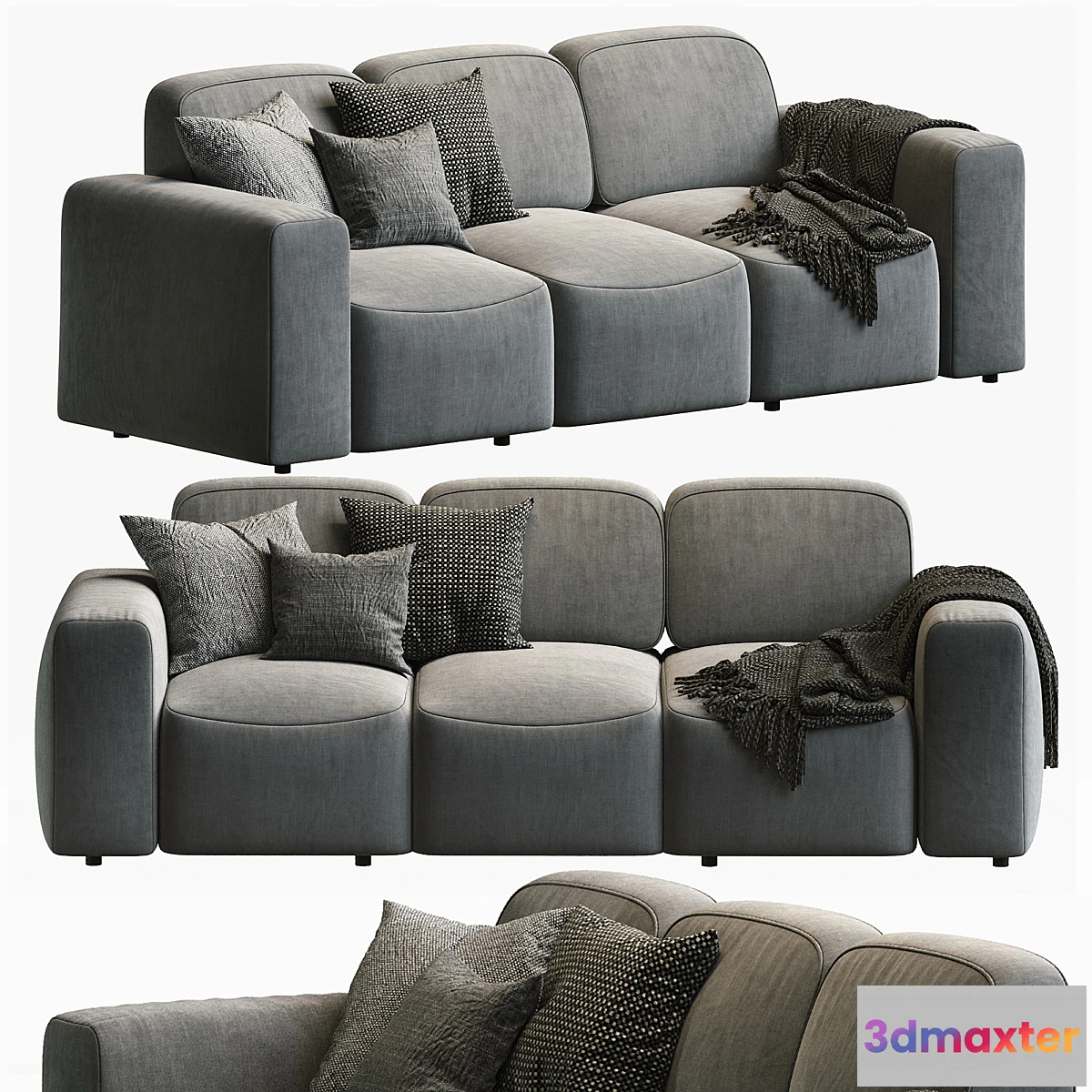 1423300 - Sietl Xoff Sofa 3D Max