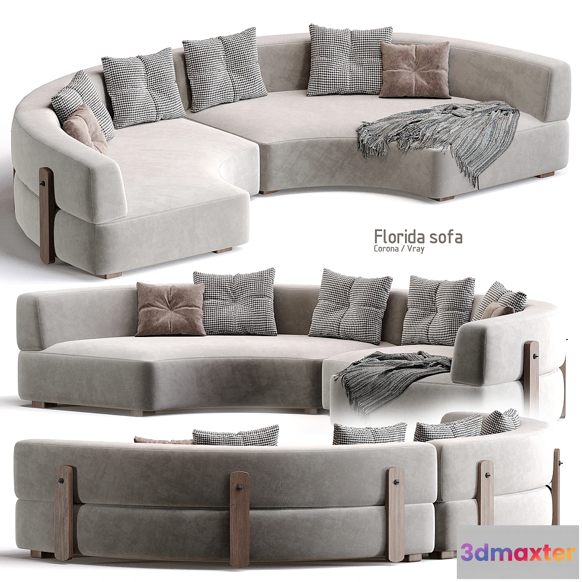 1423384 - Florida sofa MINOTTI 3D Max