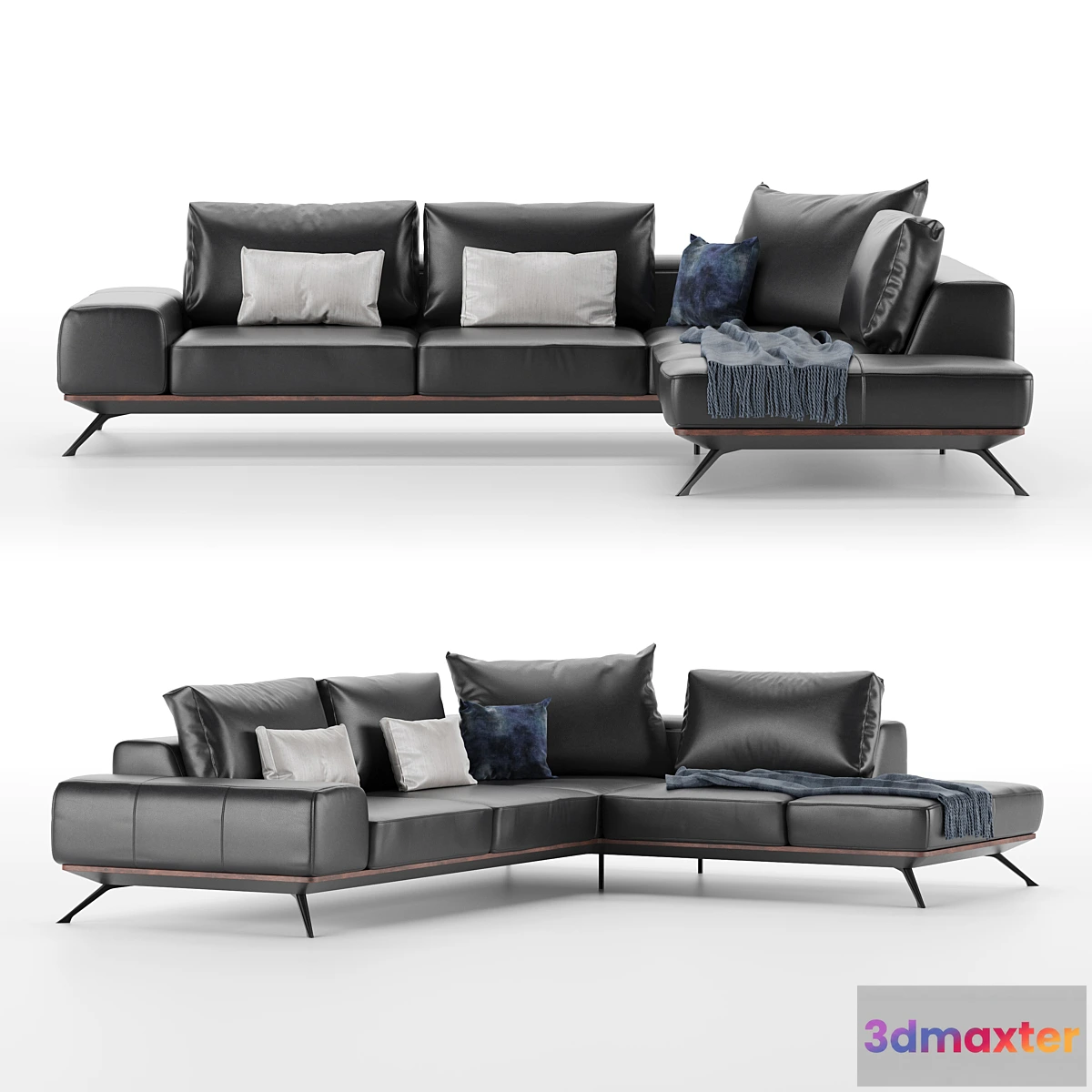 1423450 - Corner sofa Kler Figaro Uno 3D Max