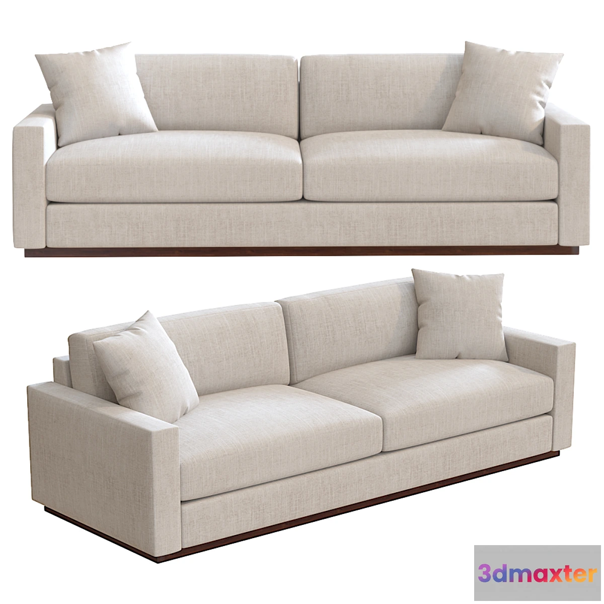 1424296 - Ralph Lauren Desert Modern Sofa 3D Max