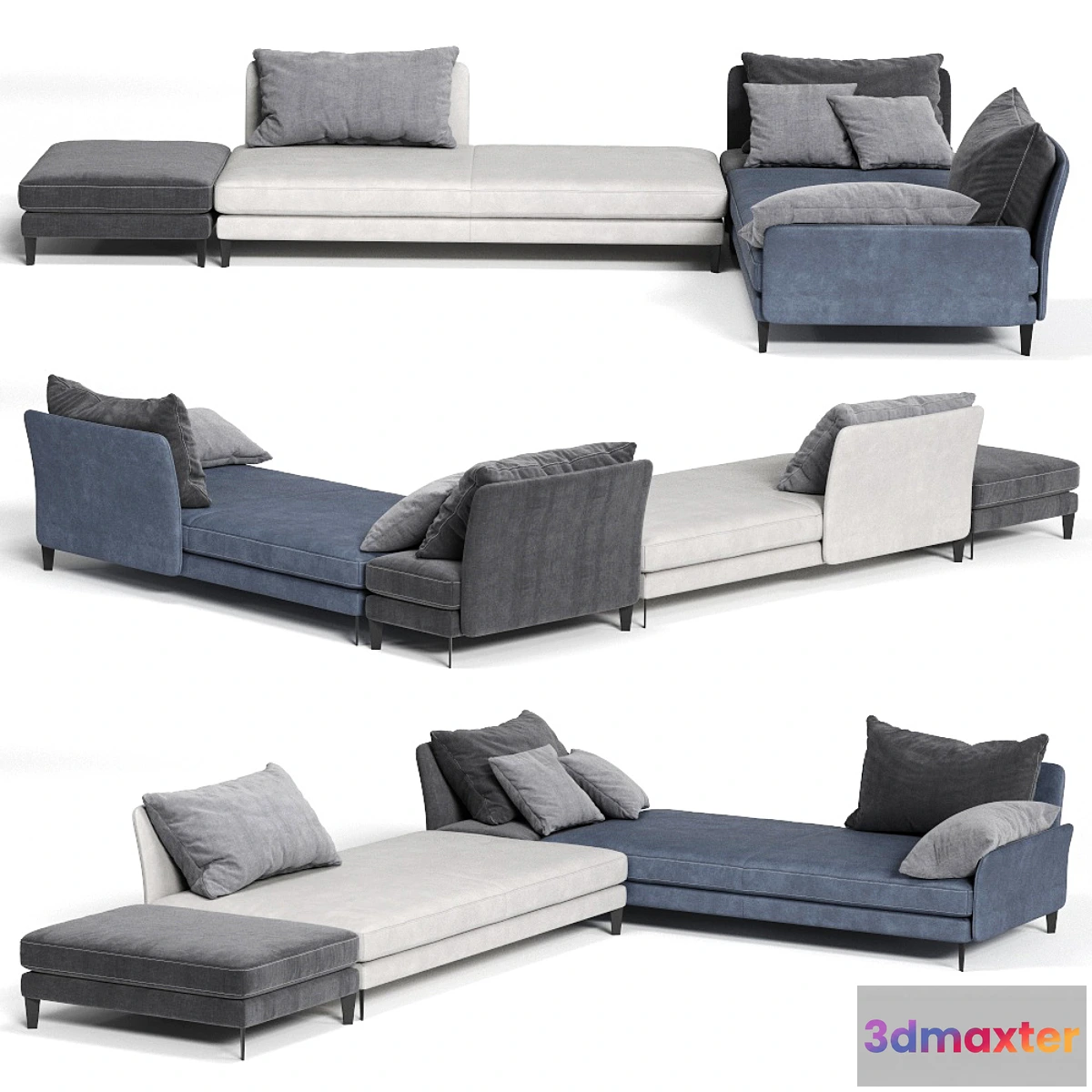 1424454 - Colombini Casa SPETTACOLO Sofa 3D Max