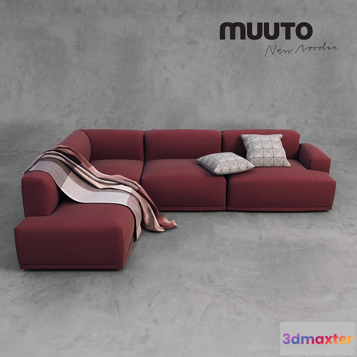 1425098 - Muuto Sofa & Accessories 3D Max