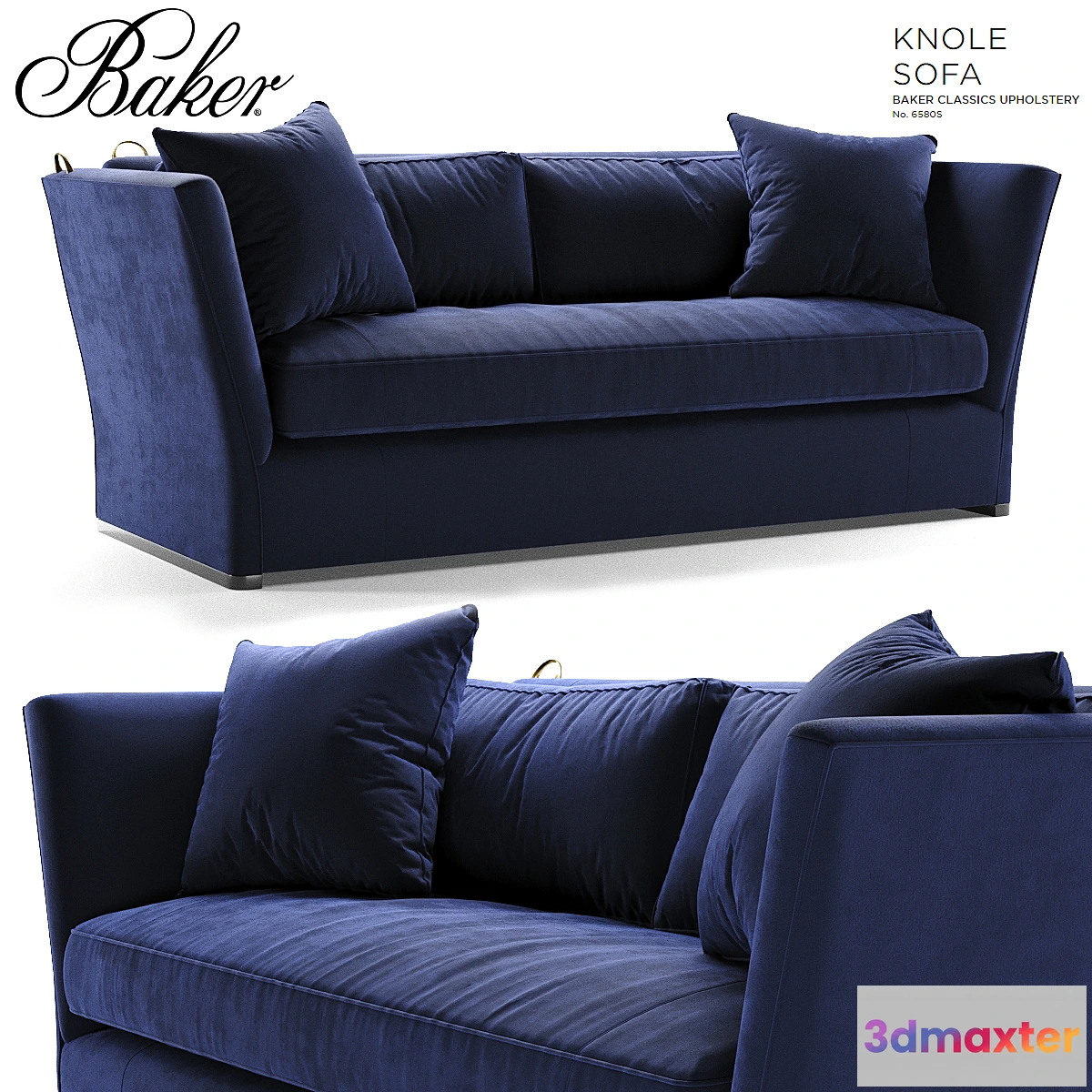 1426930 - Baker Knole Sofa 6580S 3D Max