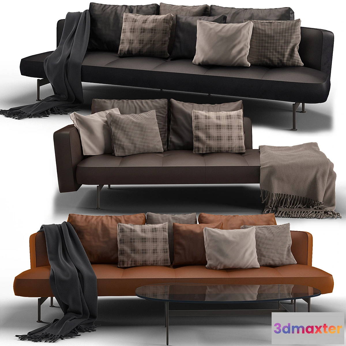 1427292 - B&B Italia SAKé sofa_03 3D Max