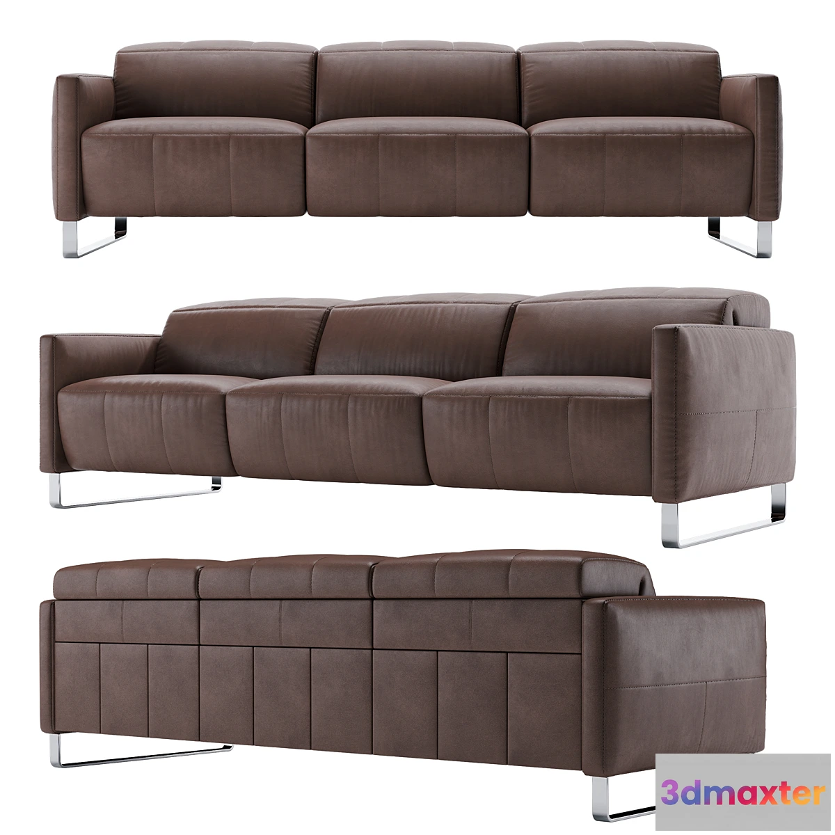1428076 - Natuzzi Italia Sophy sofa 3D Max