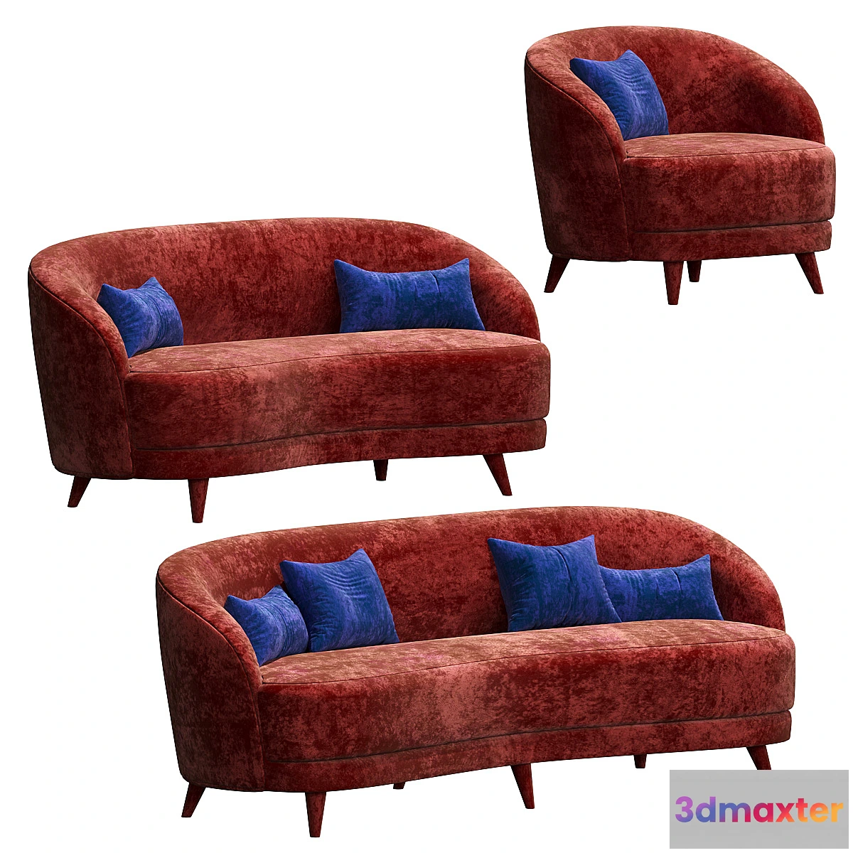 1428274 - Sofas Klaris 3D Max