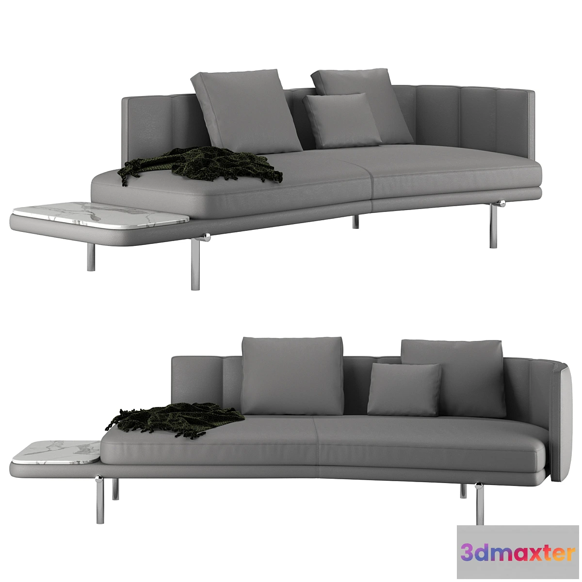 1428750 - Minotti TORII sofa leather 3D Max