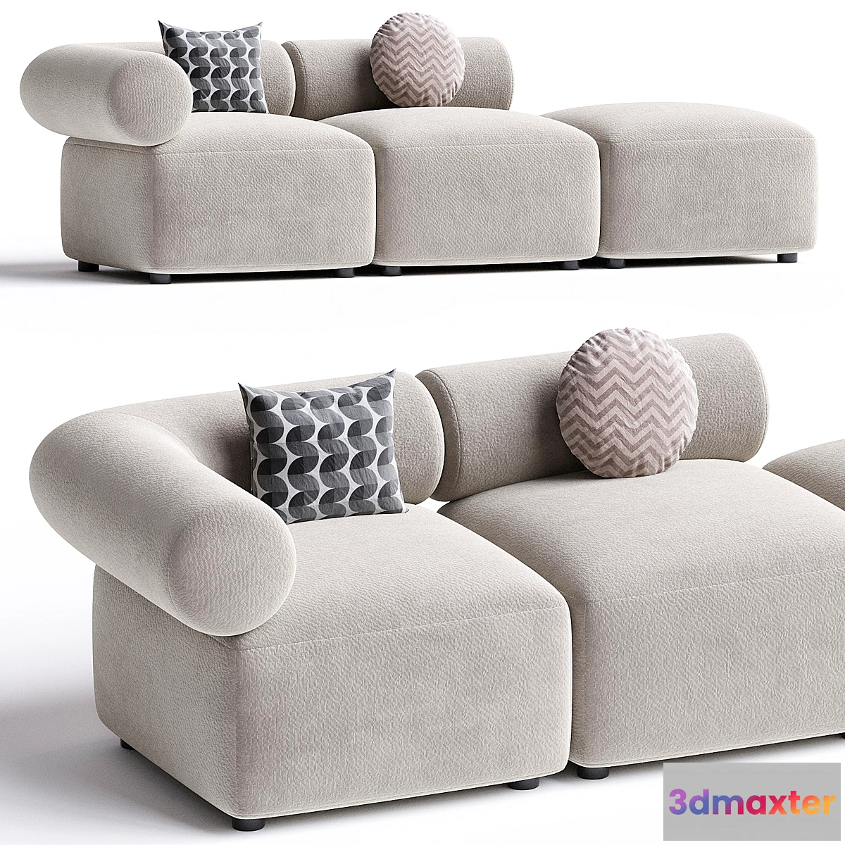 1429576 - OFFO  Modular sofa by annud 3D Max
