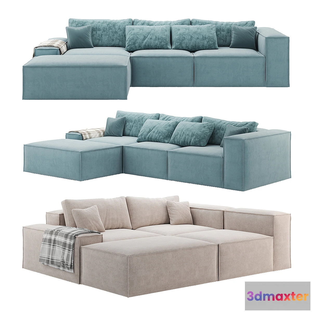 1430414 - Sofa Modular 3D Max
