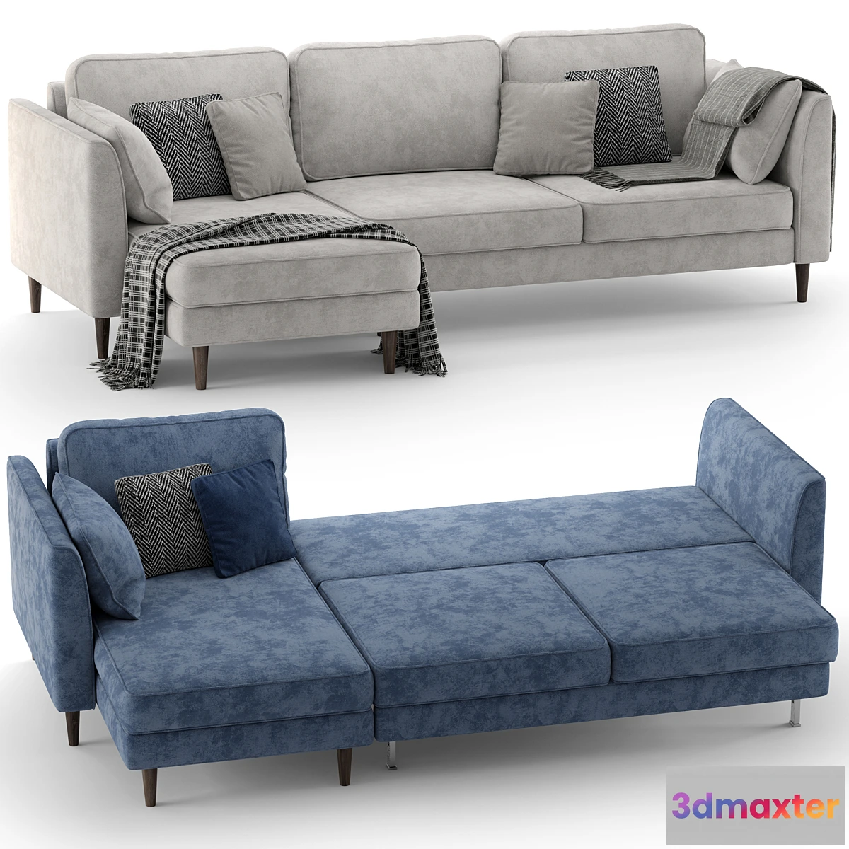 1433360 - Corner sofa Mebelroom Hampi 3D Max