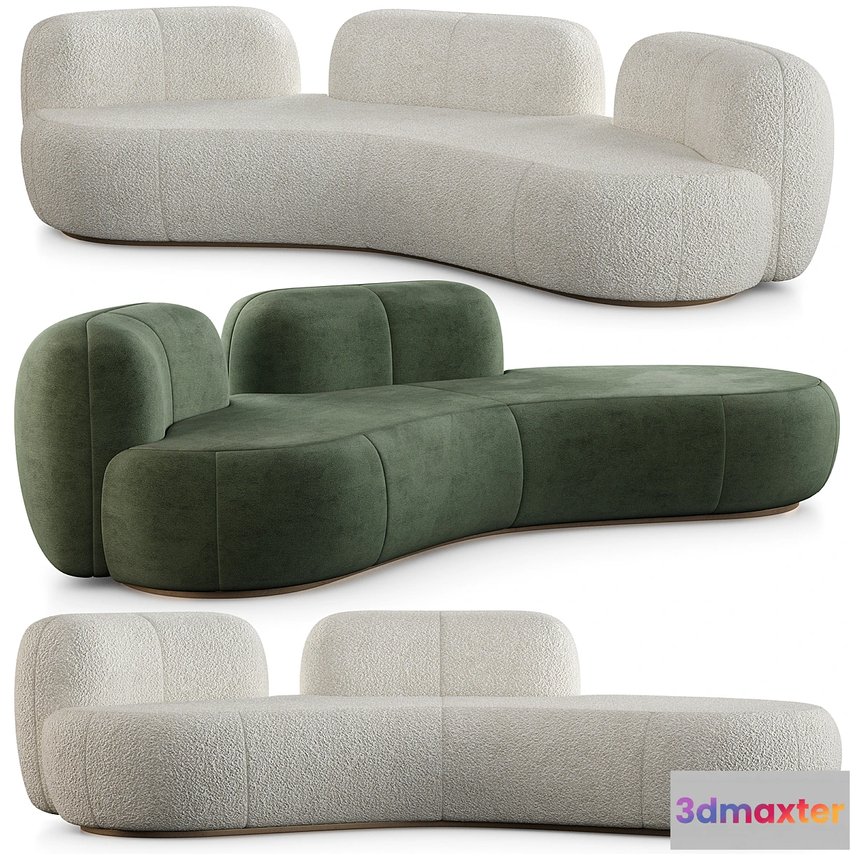1434298 - Secolo Tateyama XL Sofa 3D Max