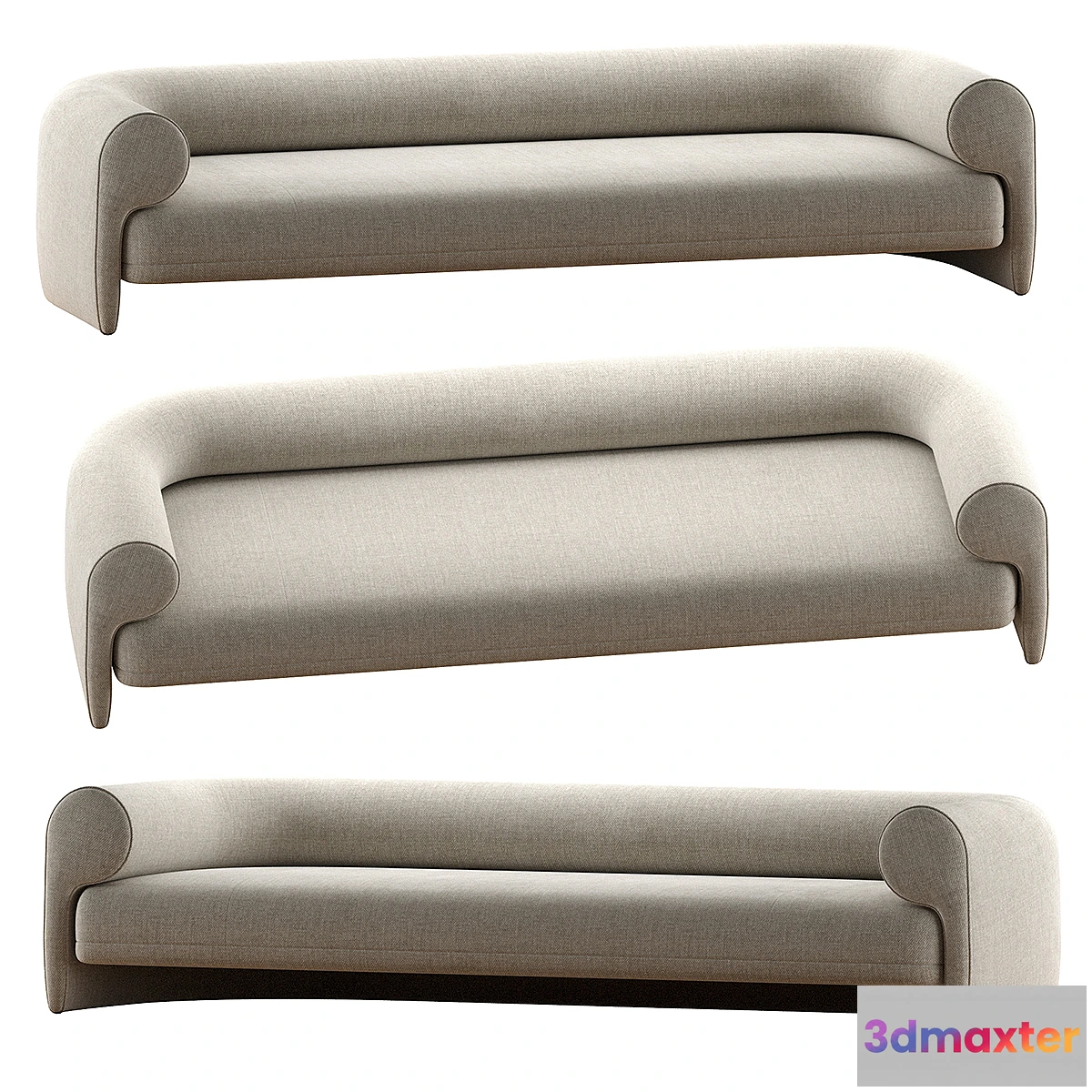 1434452 - Kasba Sofa by Andrea Bonini 3D Max