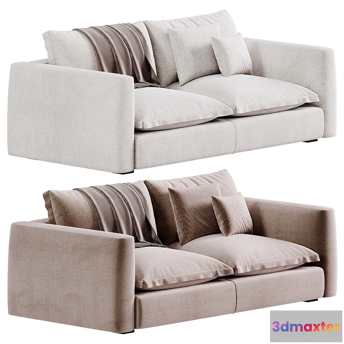 1435050 - Brest Sofa By Baxter 3D Max