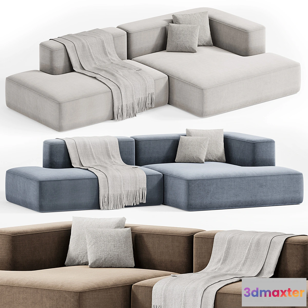 1435284 - Modulli divan Leman Modular sofa Leman 3D Max