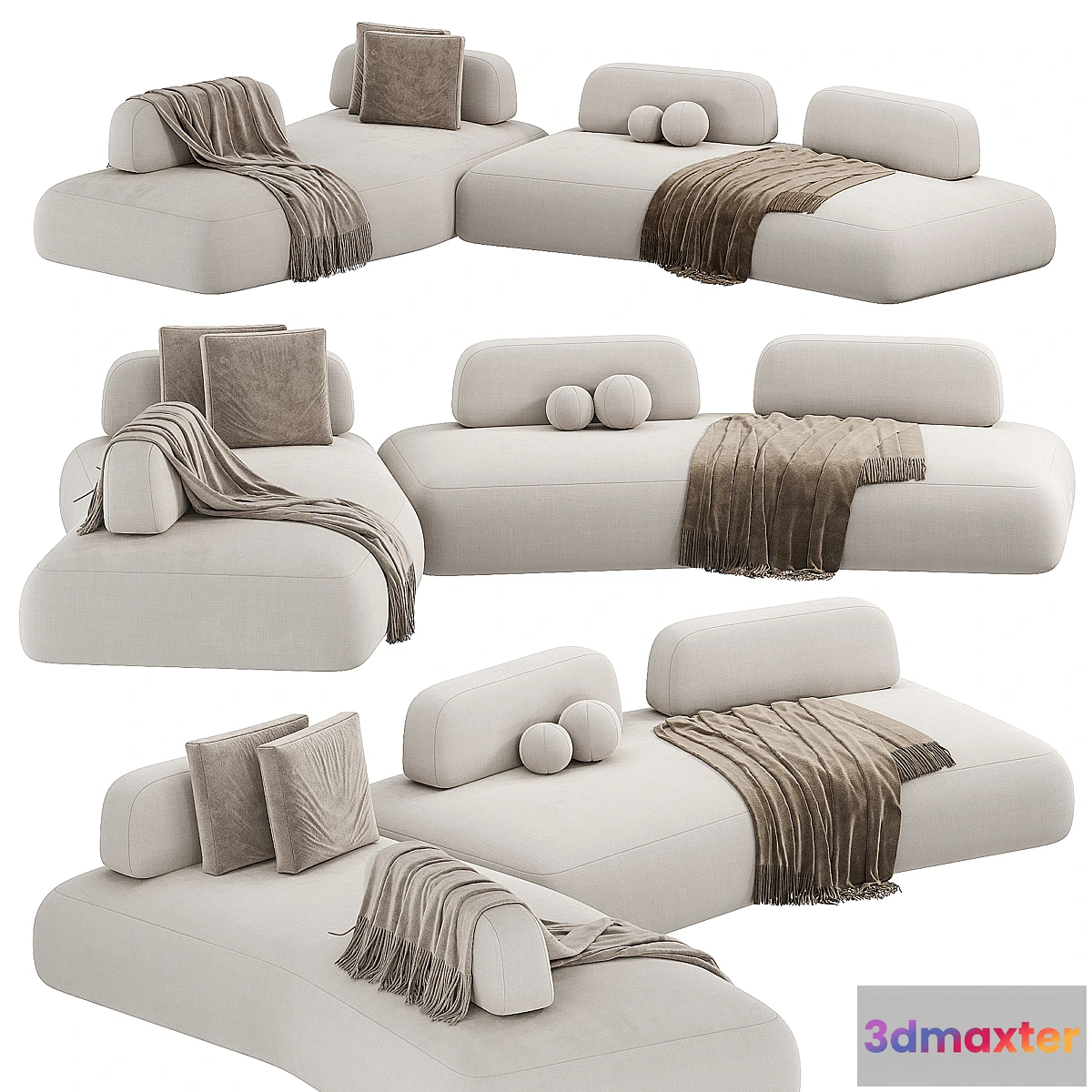 1436292 - CURVE Sofa 3D Max