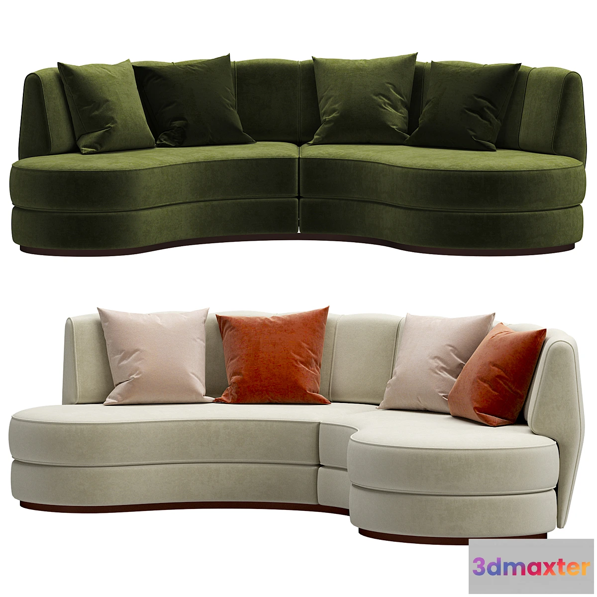1436598 - Sofa STELLA by DOMKAPA 3D Max