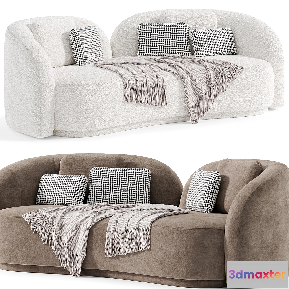 1436698 - Moshi Canape Sofa by Bruno Moinard Editions 3D Max