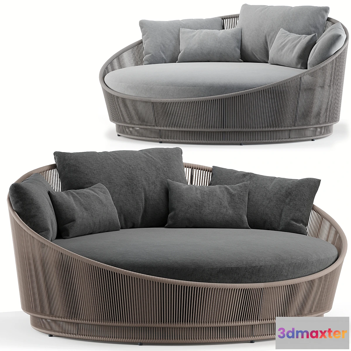 1437458 - Azzurro Living Palma Outdoor Daybed 3D Max