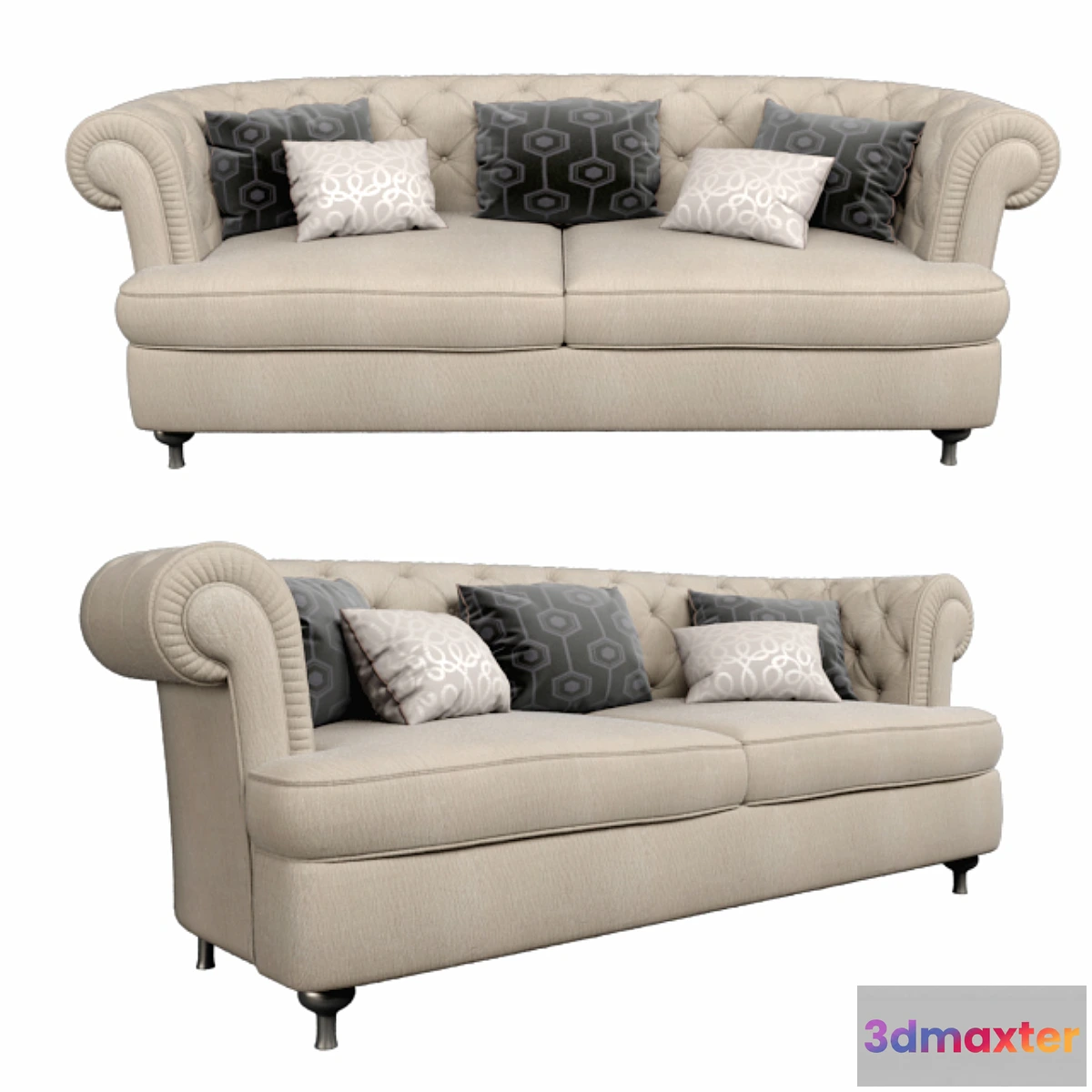 1437472 - sofa Lisette Opera 3D Max