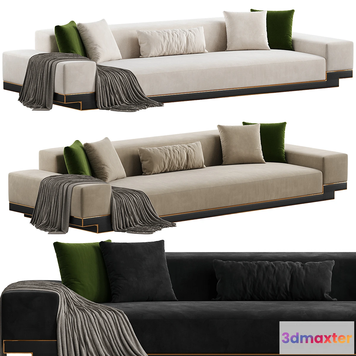 1437678 - Sofa FLAMBOYANT 3D Max