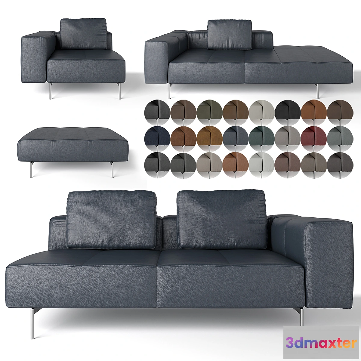 1437730 - BoConcept Amsterdam Sofa 3D Max