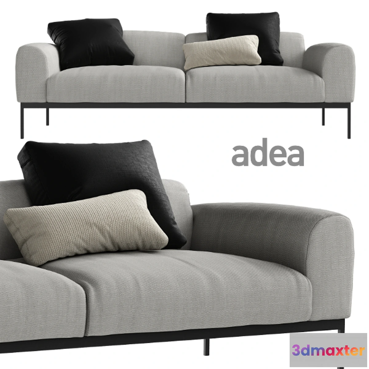 1438710 - Bon Sofa by Adea 3D Max