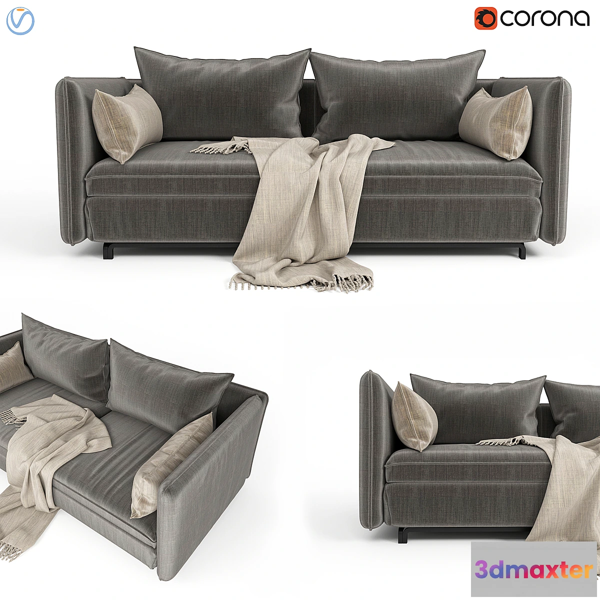 1438874 - sofa 2 3D Max