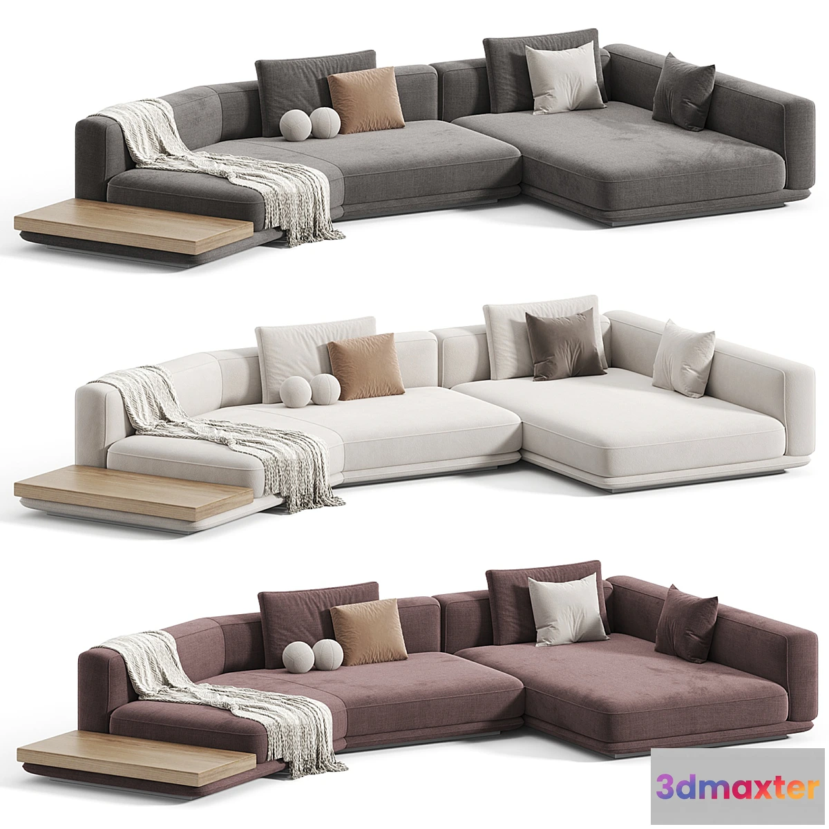 1439516 - Minotti Horizonte Sofa 3 3D Max