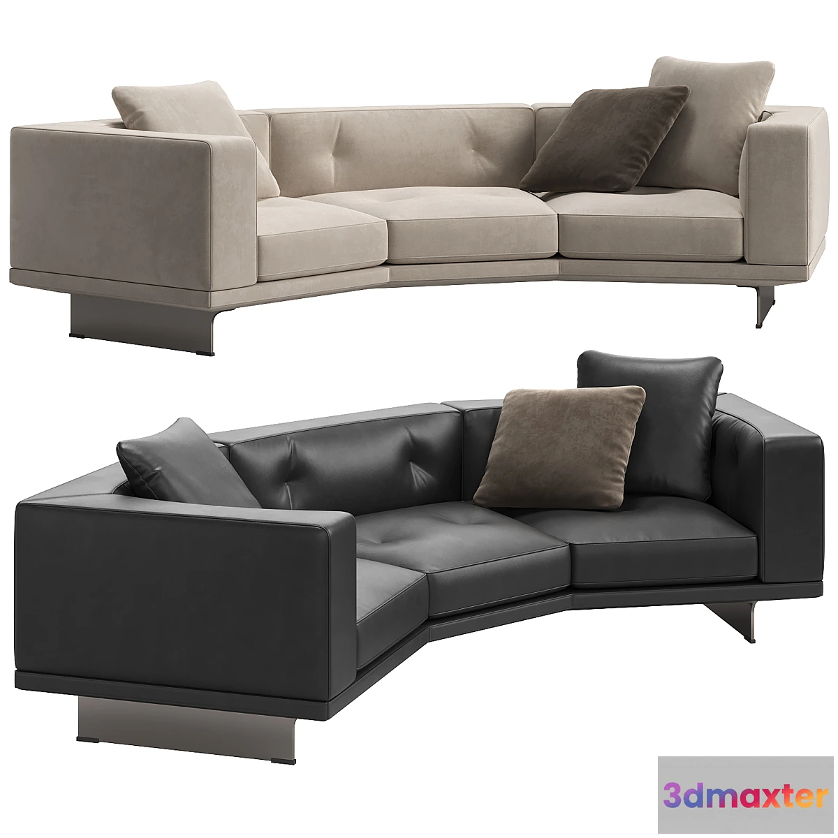 1439686 - Sofa Dylan Small by Minotti 3D Max