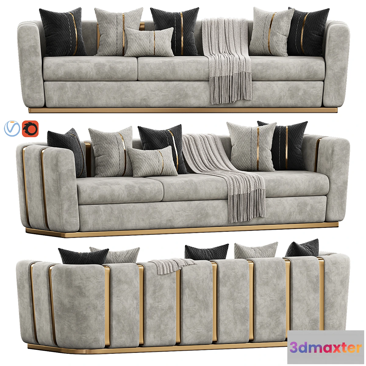 1439858 - Lora Sofa by Evgor 3D Max